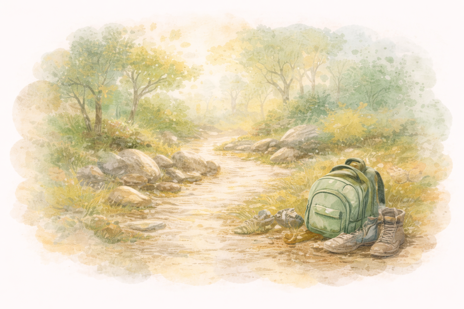 Young people coming to psychotherapy emotional journey illustration